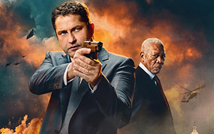 First Look poster of Angel Has Fallen (August 23, 2019) starring Gerard Butler & Morgan Freeman